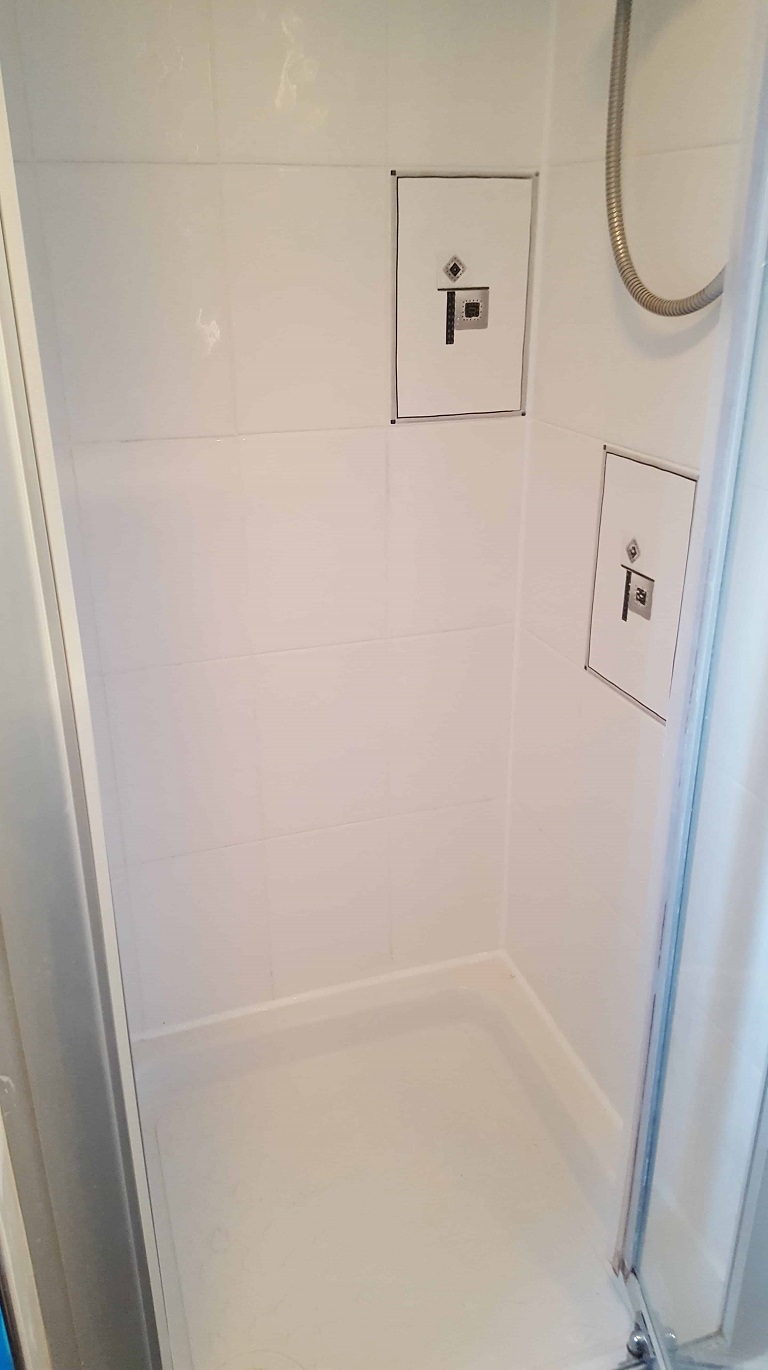 Shower Cubicle After Cleaning in Sale