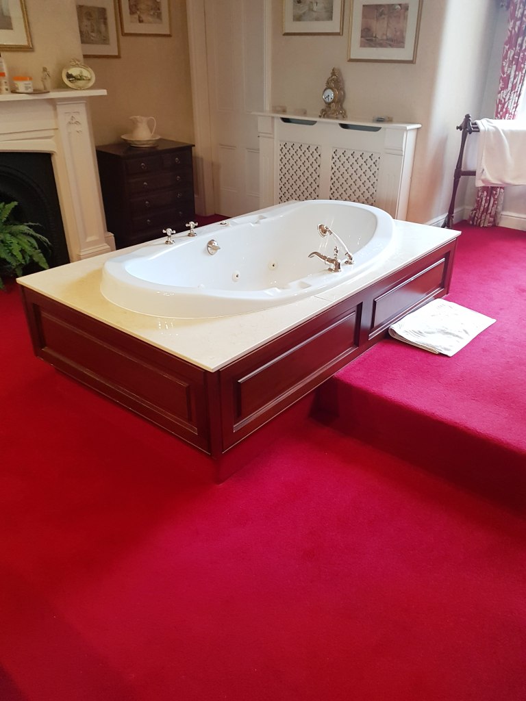 Marble Bath Surround Before Polishing Bowden